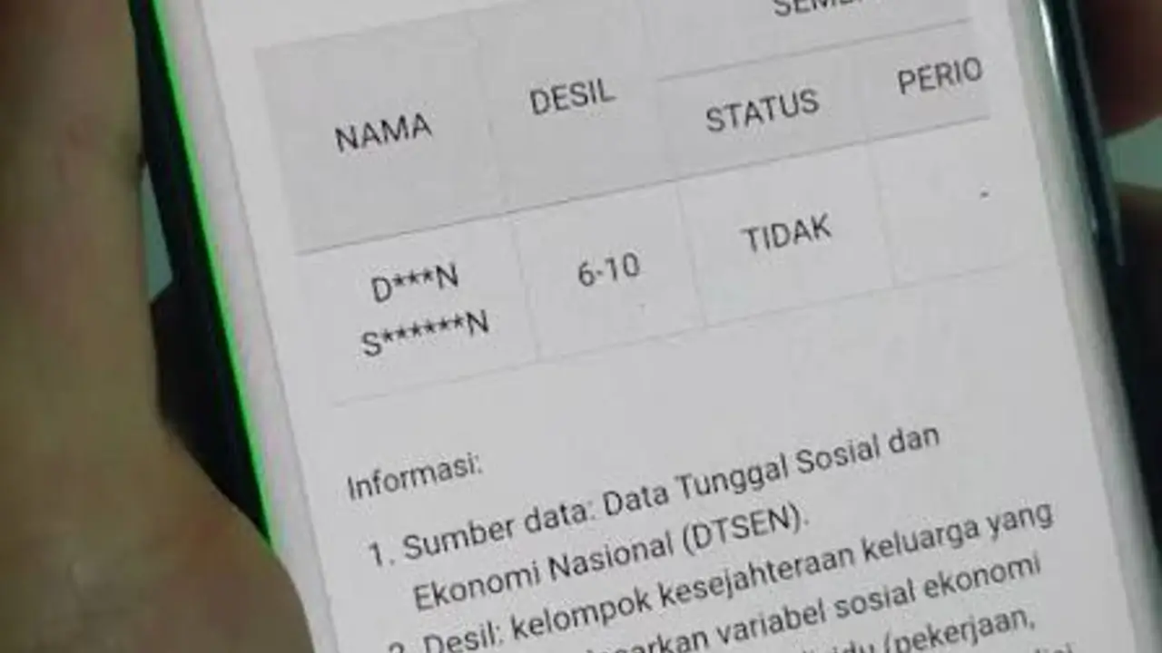 Cara Cek Desil Jogja