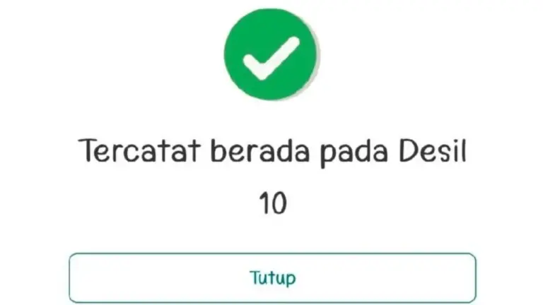 Cara Mengetahui Desil Kita 2026 versi Kemensos dan BPS