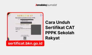 Cara Unduh Sertifikat Tes CAT PPPK Sekolah Rakyat 2026 di sertificat.bkn.go.id