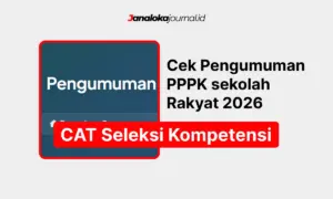 Link Cek Pengumuman CAT PPPK Sekolah Rakyat 2026, PDF Resmi