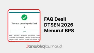 FAQ Desil DTSEN 2026 Menurut BPS