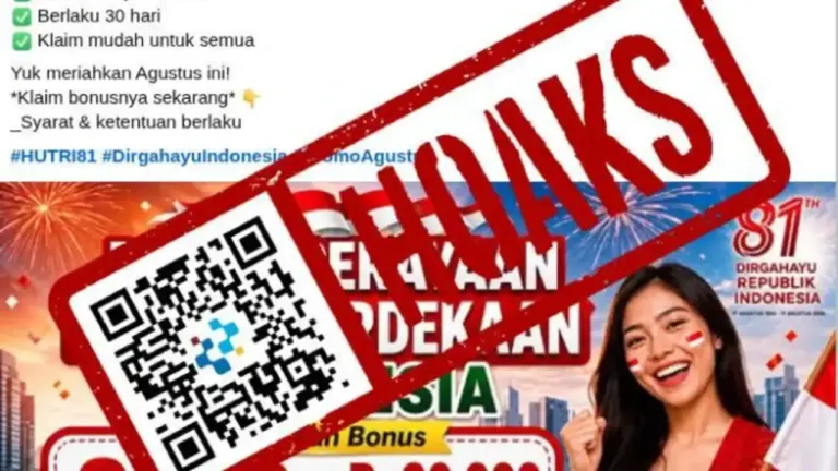 Kemenkomdigi Tegaskan Kuota Gratis 81 GB Spesial HUT RI Adalah Kabar Hoaks