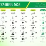 Kalender Bulan September 2026: Peringatan Hari Besar dan Tanggal Merah