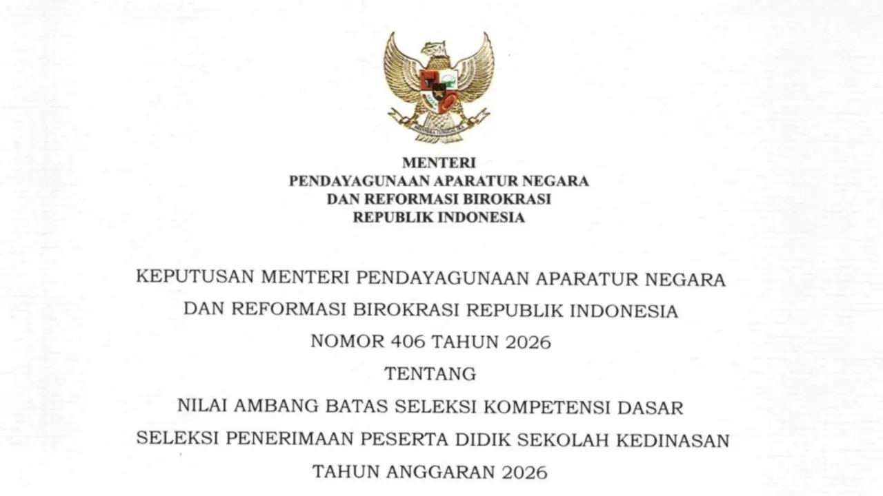 Kepmenpan RB Nomor 406