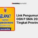 Link Pengumuman OSN P SMA 2026 Tingkat Provinsi, Cek Hasil Di Sini