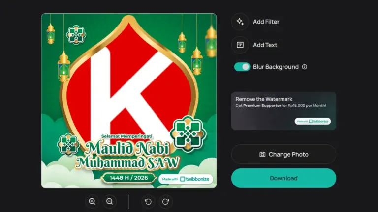 Daftar Link Twibbon Maulid Nabi 2026 Gratis: Caption dan Cara Upload