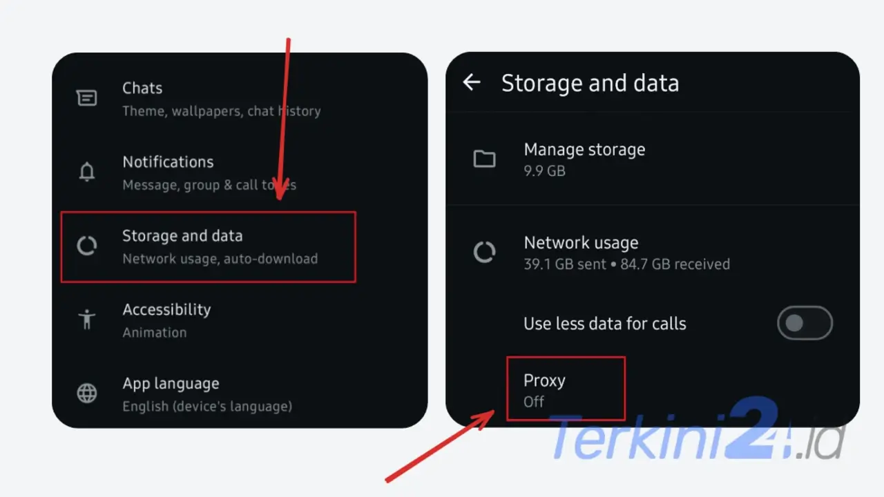 Memanfaatkan Fitur Proxy di Pengaturan WA