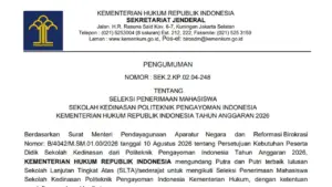 Jadwal Pendaftaran Sekolah Kedinasan Poltekpin 2026: Kuota dan Syarat