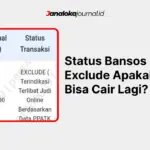 Penjelasan Status Bansos Exclude Apakah Bisa Cair Lagi Bagi KPM