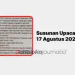 Susunan Upacara 17 Agustus 2026, Teks MC, dan Panduan Lengkap HUT RI ke-81