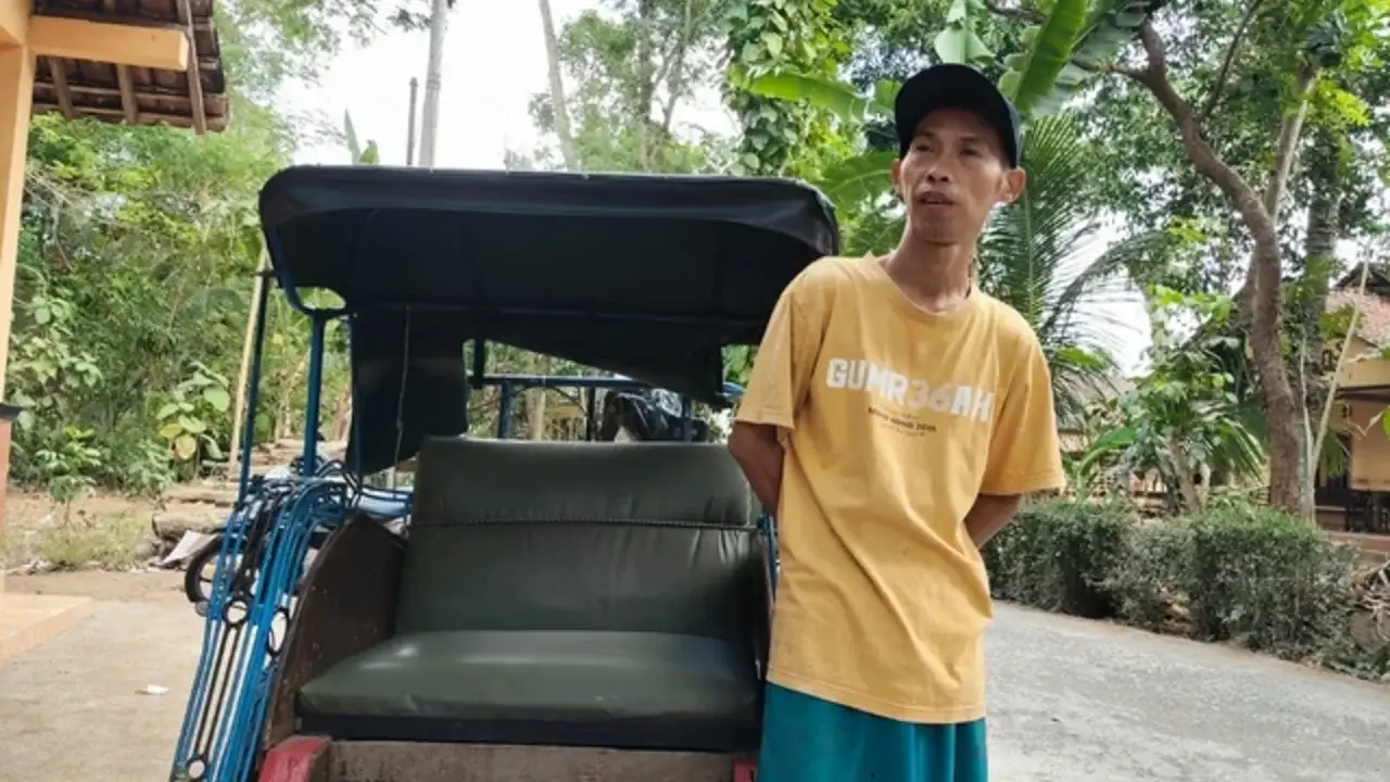 Tukang Becak Masuk Desil 9