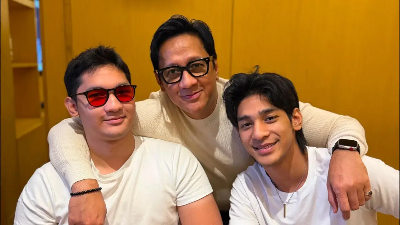 Andre Taulany dan Anak-Anaknya