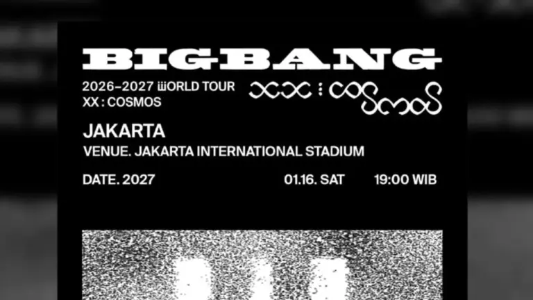Cara Daftar dan Jadwal War Tiket Konser BIGBANG Jakarta 2027 Resmi Dirilis