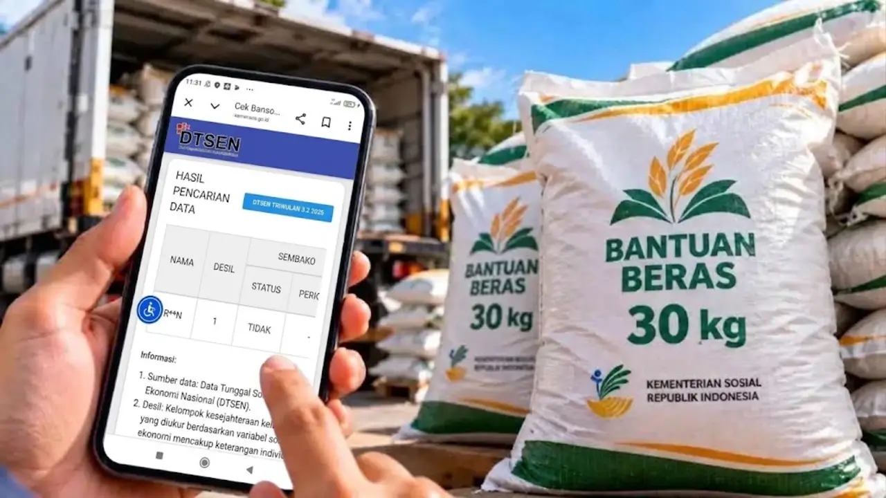 Bansos Beras 30 Kg