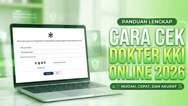 Cara Cek Dokter KKI Online 2026 Terbaru demi Layanan Medis Aman