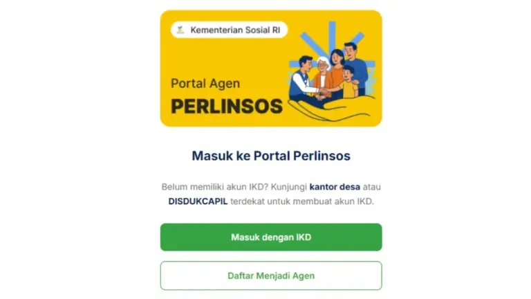 Tutorial Daftar Agen Perlinsos Lewat agent-perlinsos.kemensos.go.id