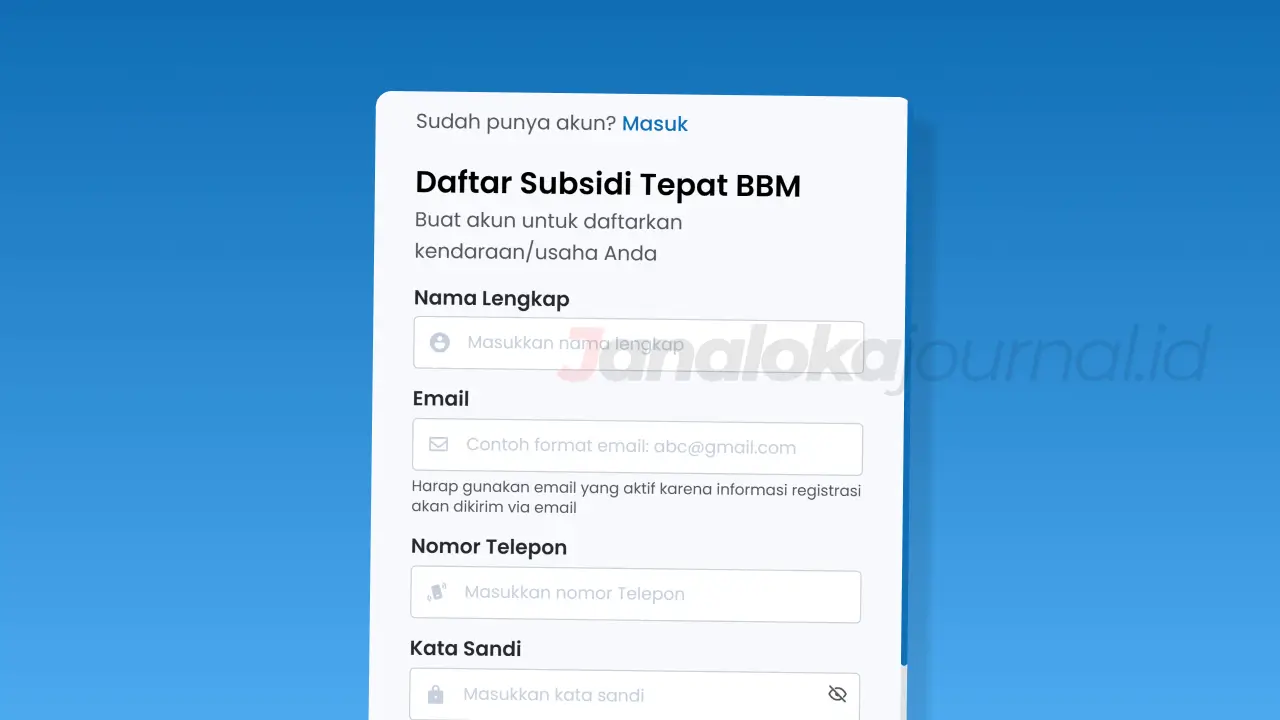 Cara Daftar Barcode Pertamina Subsidi Tepat
