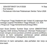 [Update] Jadwal Serdos 2026 Terbaru Gelombang 0 dan 1