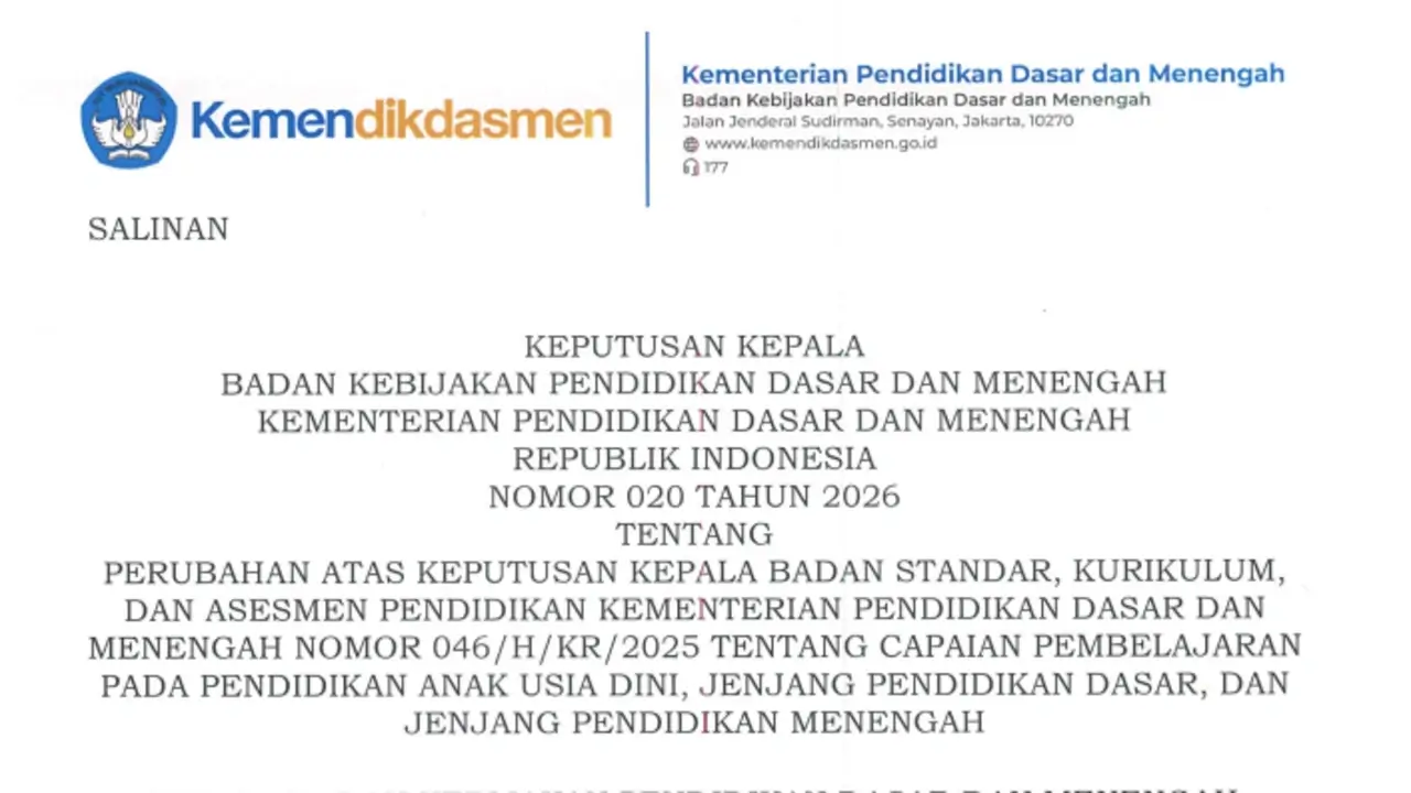 Kebijakan CP Terbaru 2026