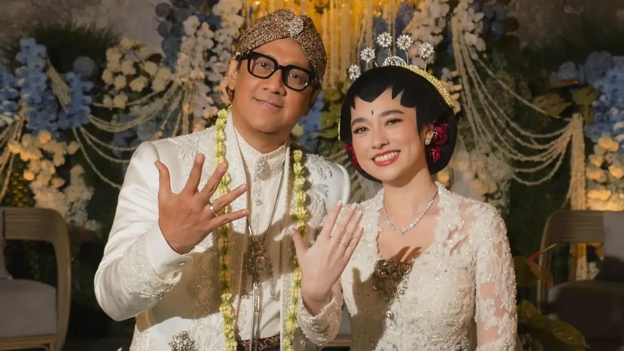 Pernikahan Andre Taulany dan Amanda Rigby