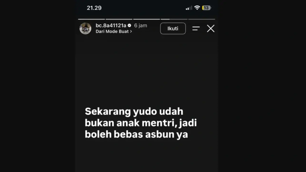 Respon Yudo Sadewa Usai Purbaya Yudhi Sadewa Dicopot Dari Menteri