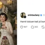 Soal Pernikahan Andre Taulany dan Amanda Rigby, Respons Erin: “Hamil duluan kali jd buru2”
