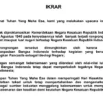 Teks Ikrar Hari Kesaktian Pancasila Kemenbud 2026 Diterbitkan Resmi