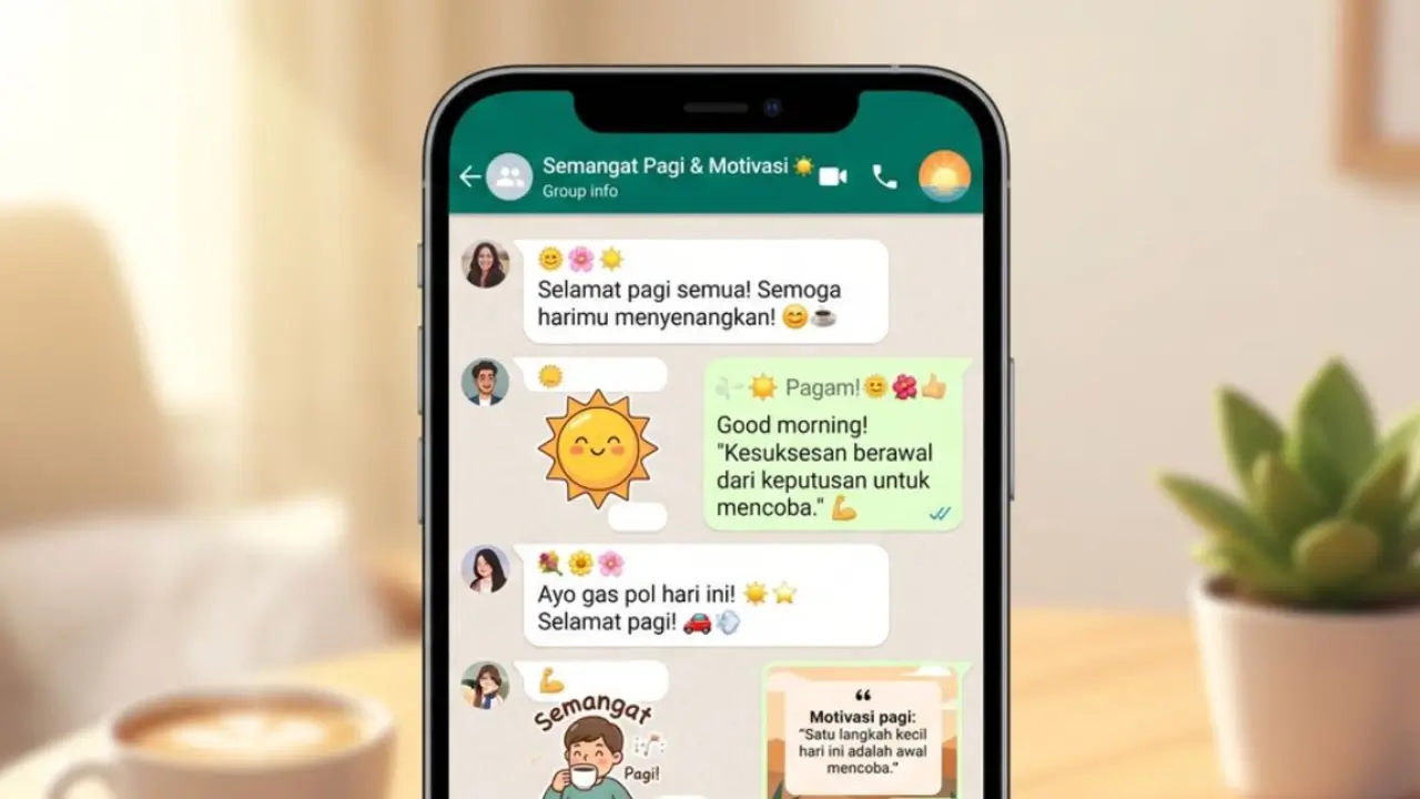 Ucapan Selamat Pagi Bikin Semangat