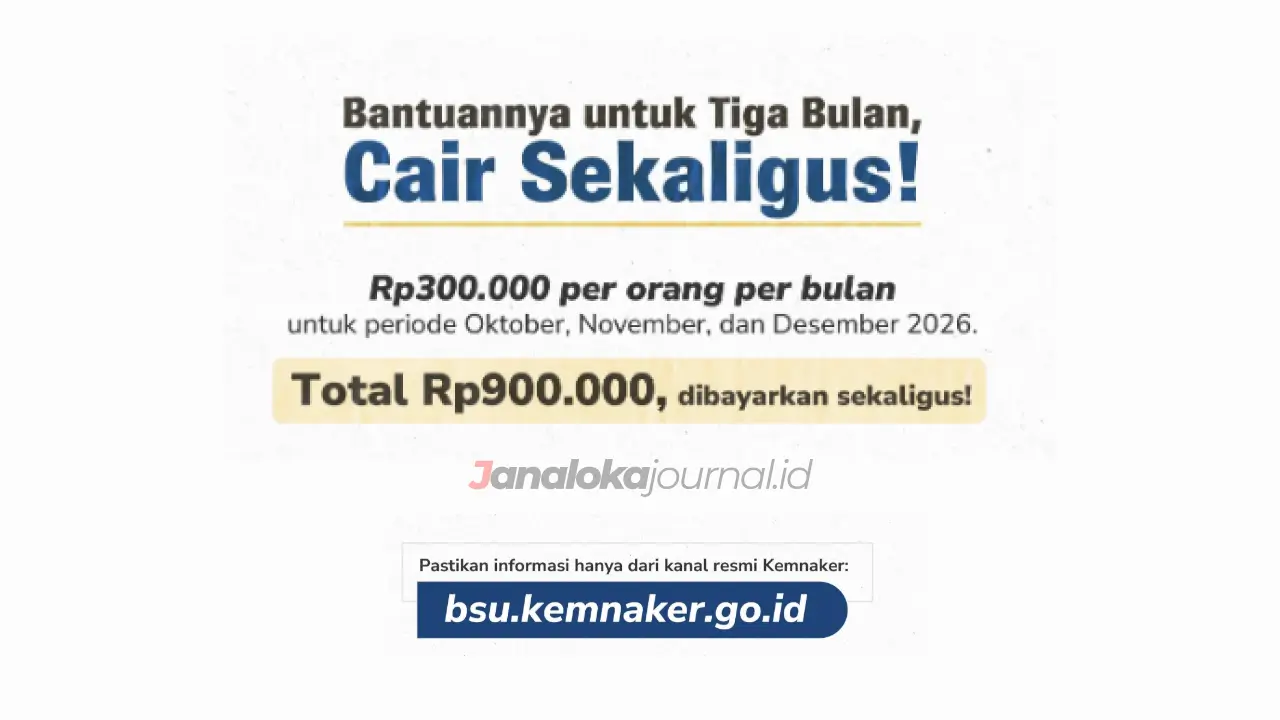 BSU November 2026 Kapan Cair