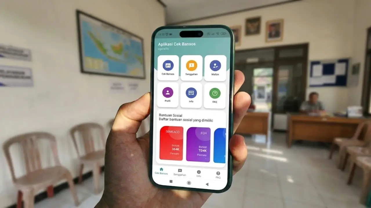 Cek Bansos di Aplikasi Resmi Kemensos