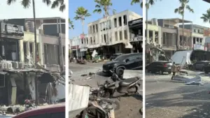 Detik-Detik Ledakan di Pakuwon City Surabaya Hancurkan Puluhan Bangunan