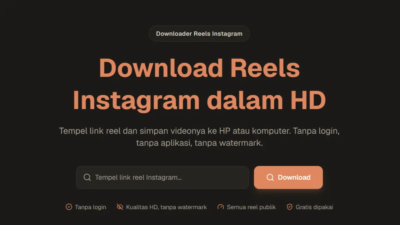 Download Video Instagram Reels Gratis