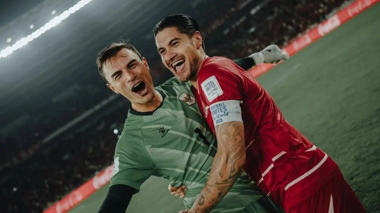 Emil Audero dan Kevin Diks Saat Bela Timnas Indonesia