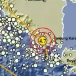 Gempa Bumi Hari ini M 4,7 Guncang Tanggamus Lampung