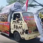 Iring-Iringan 250 Truk GSJT Ancam Kelancaran Lalu Lintas Surabaya Sidoarjo