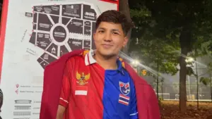 Pakai Jersey Separuh, Jirayut: Guyssss aku masuk akun berita di Thailand