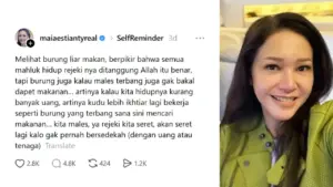 Maia Estianty Dicap Tone Deaf Usai Bikin Unggahan Soal Rezeki dan Sedekah
