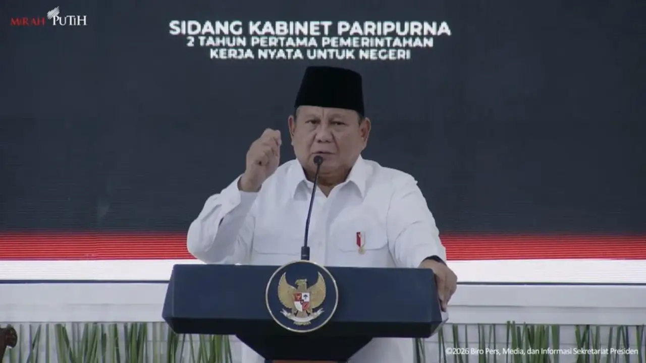 Pidato Prabowo MSCI