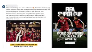 Beredar Rumor FIFA Super Cup 2026, Benarkah Digelar di Spanyol dan Ada Timnas Indonesia
