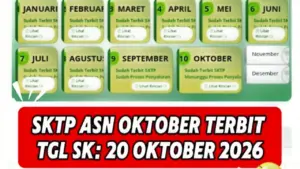 SKTP TPG Oktober 2026 Guru ASN Terbit, Ini Perkiraan Tanggal Pencairan