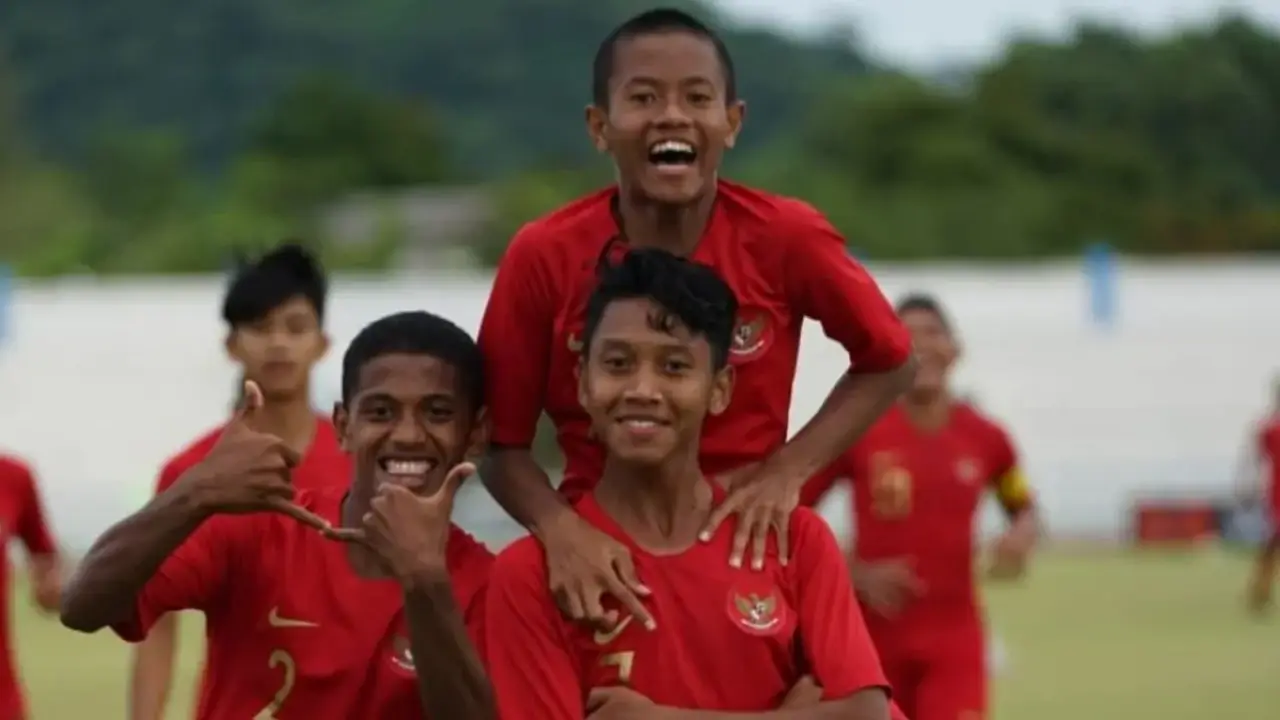 Skuad Garuda Muda di Festival Piala Dunia u15 2026