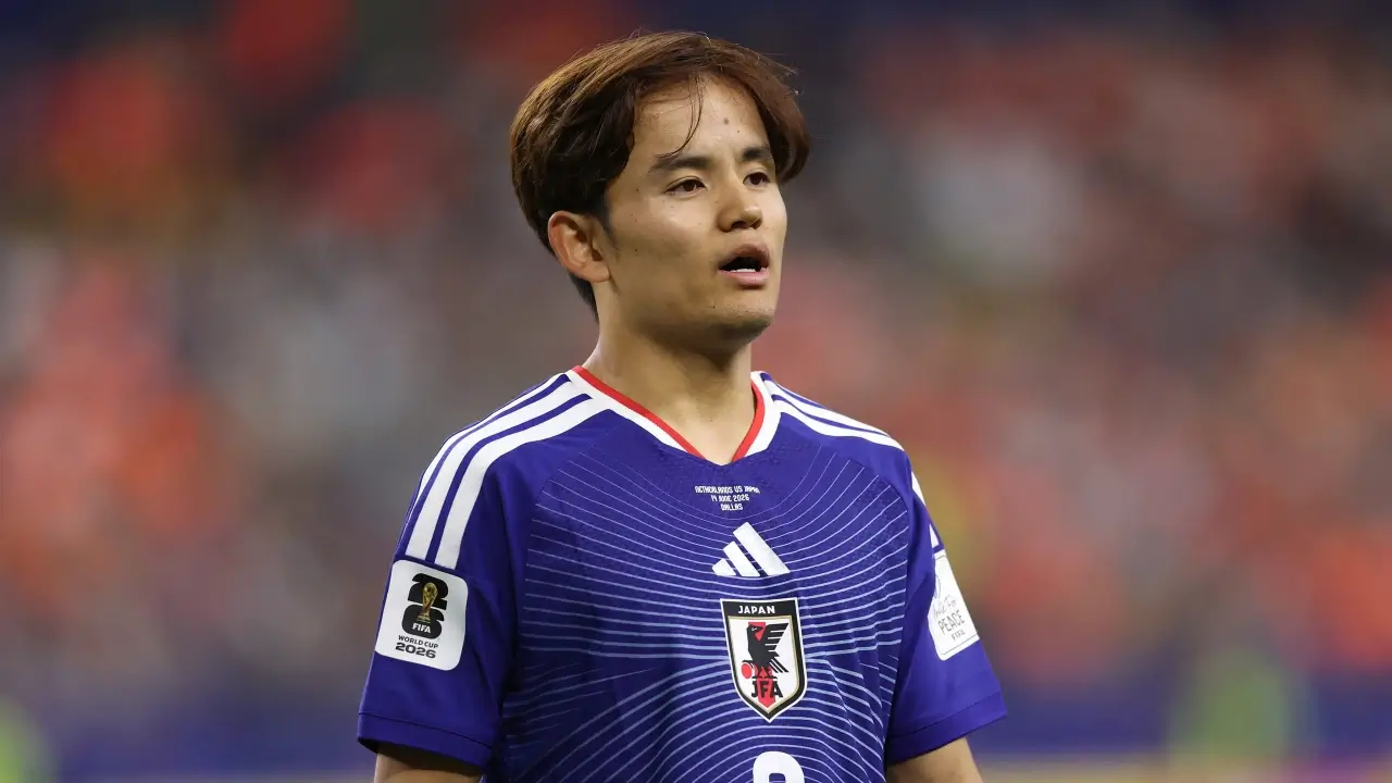 Takefusa Kubo Bersama Timnas Jepang