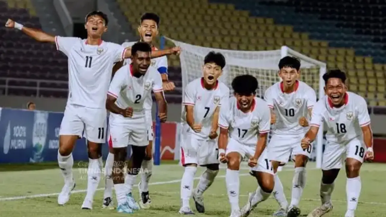 Timnas Indonesia U17 Tumbangkan Malaysia