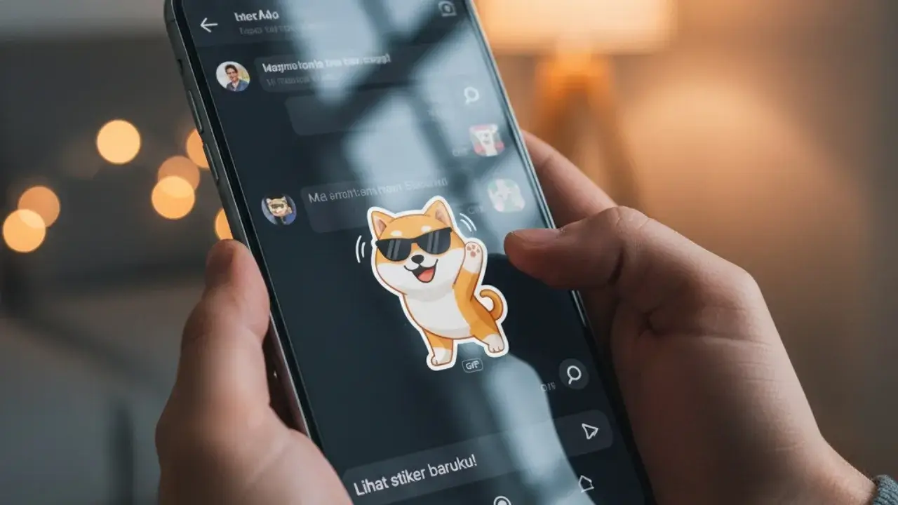WhatsApp Uji Coba Fitur Stiker Bersuara di Android